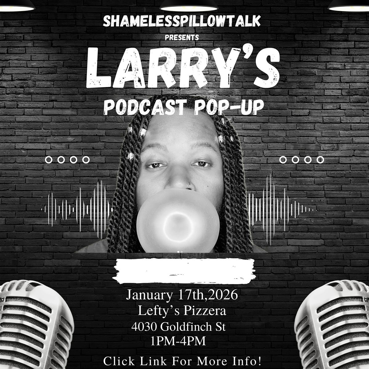 Larry's Podcast Pop Up