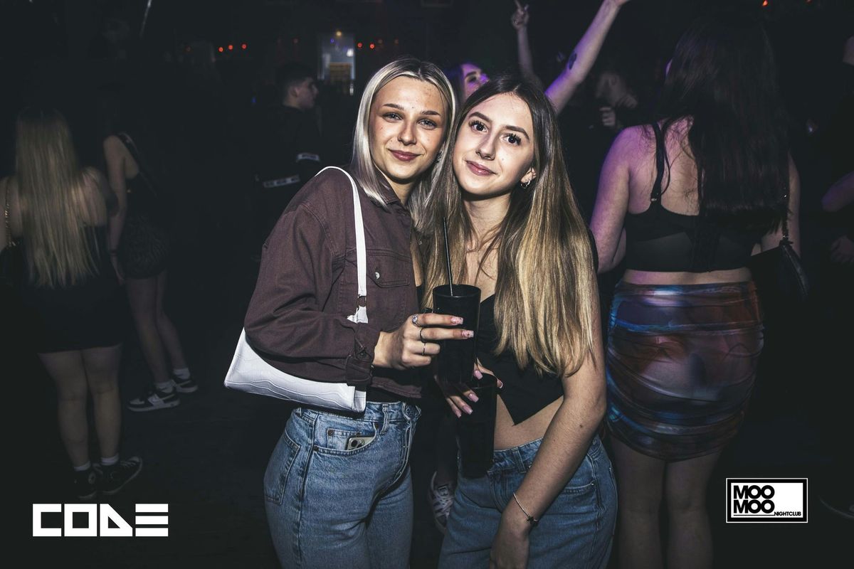 CODE Friday 20th March At MooMoo!