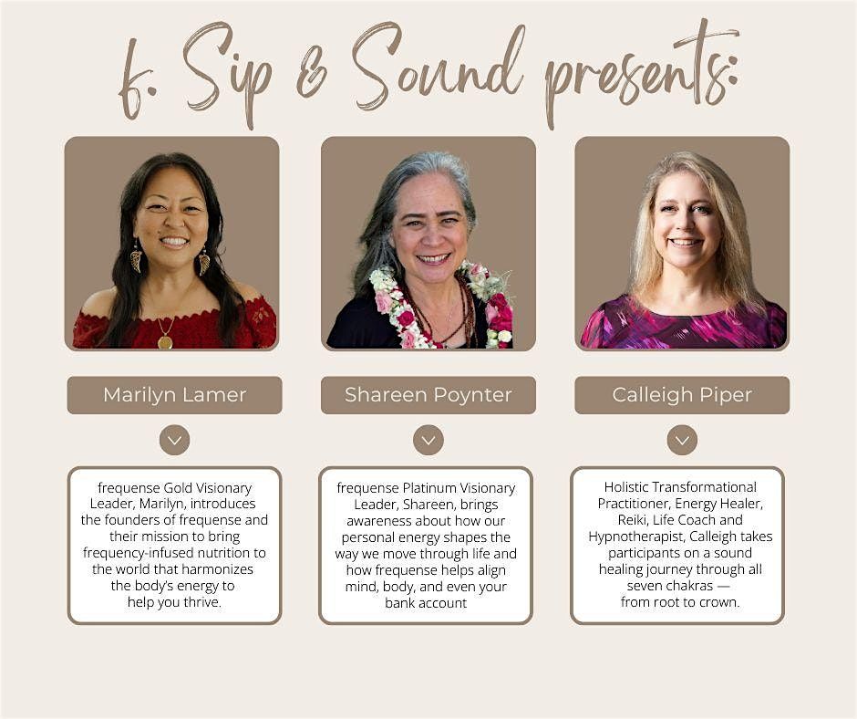 Sip & Sound - A Journey for the Senses