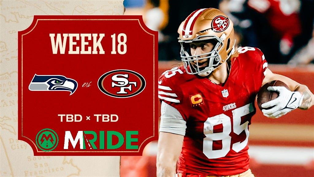 49ers vs SEAHAWKS SHUTTLE BUS R\/T FROM SAN FRANCISCO (MARINA) 1\/04\/2026