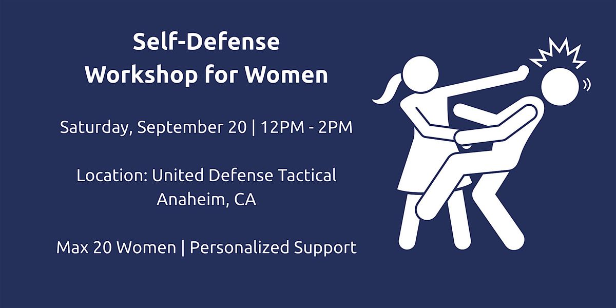 Self-Defense Workshop for Women