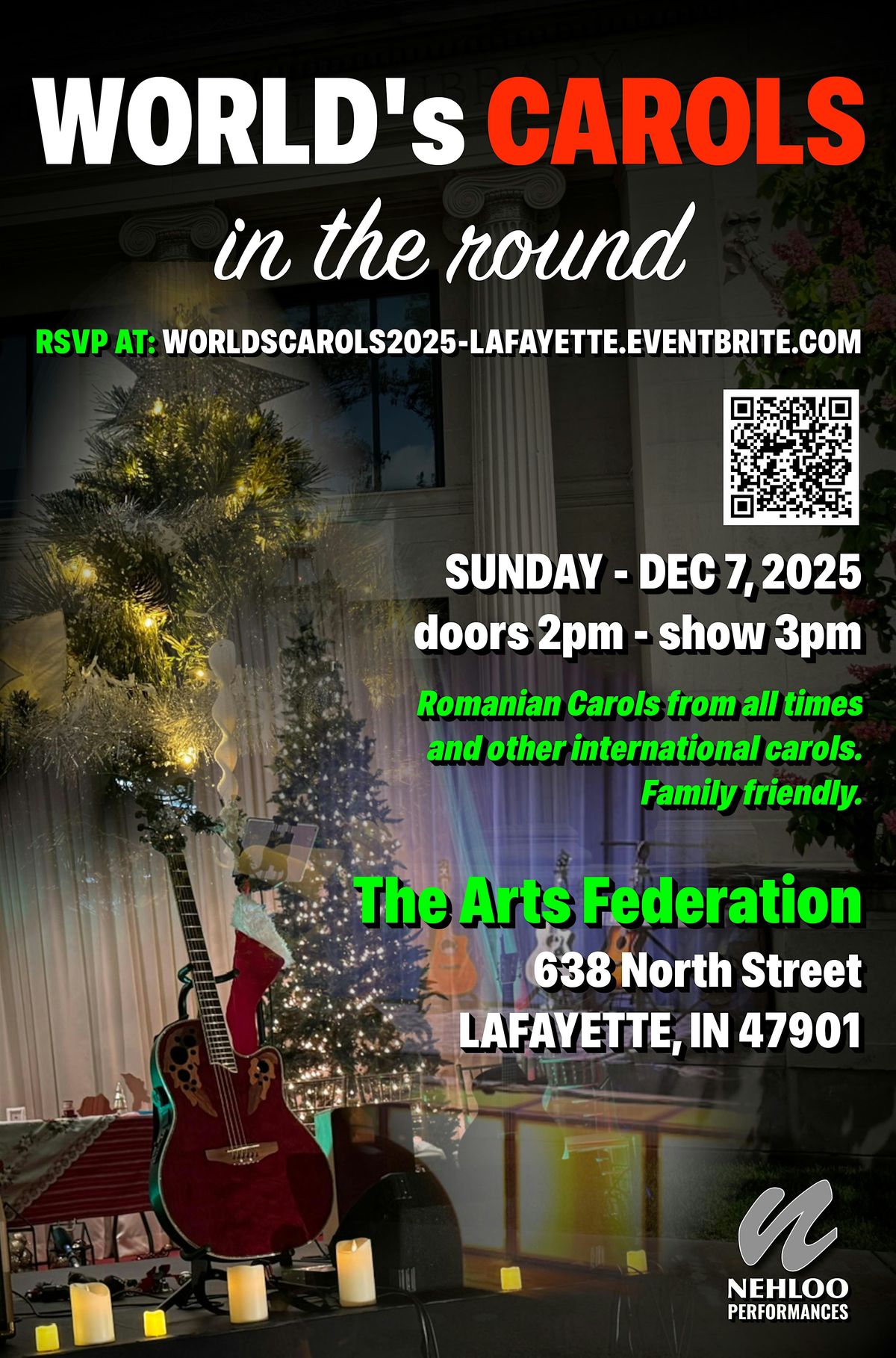 World's Carols - Romanian & International Carols in the round (Lafayette)