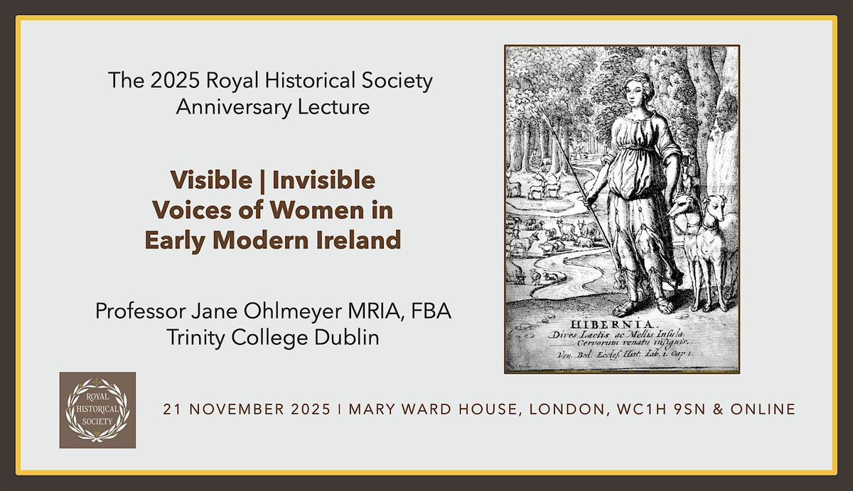 \u2018Visible | Invisible: Voices of Women in Early Modern Ireland\u2018: In Person