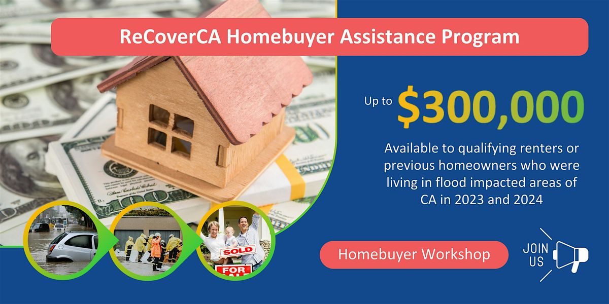 ReCoverCA Homebuyer Assistance Workshop (Tulare County)