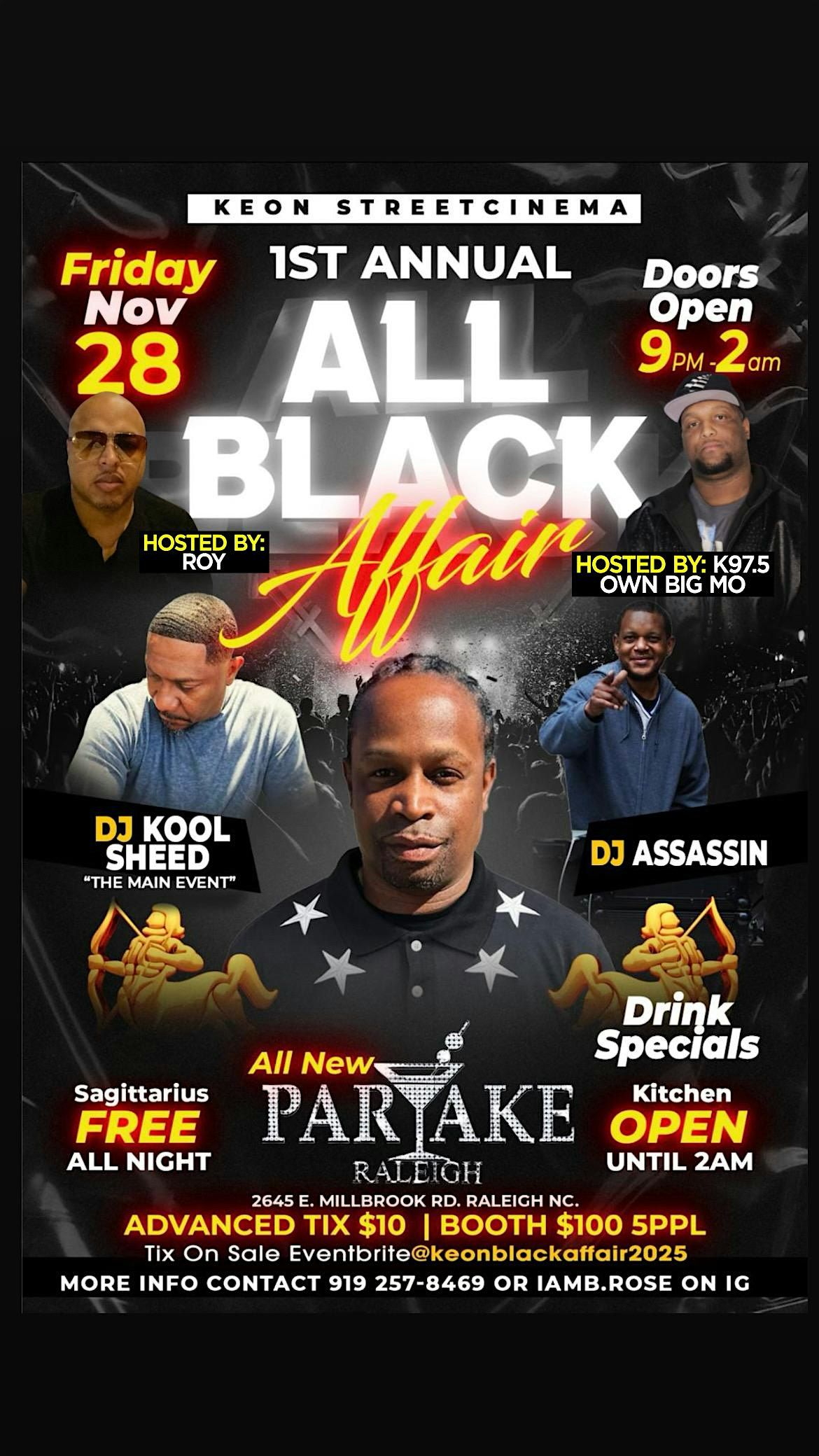 ALL BLACK FRIDAY THE 35+ AFFAIR