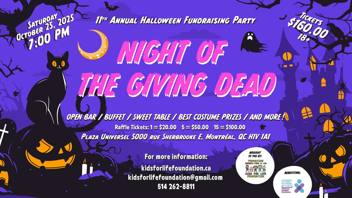 11th Annual Halloween Fundraising Party
