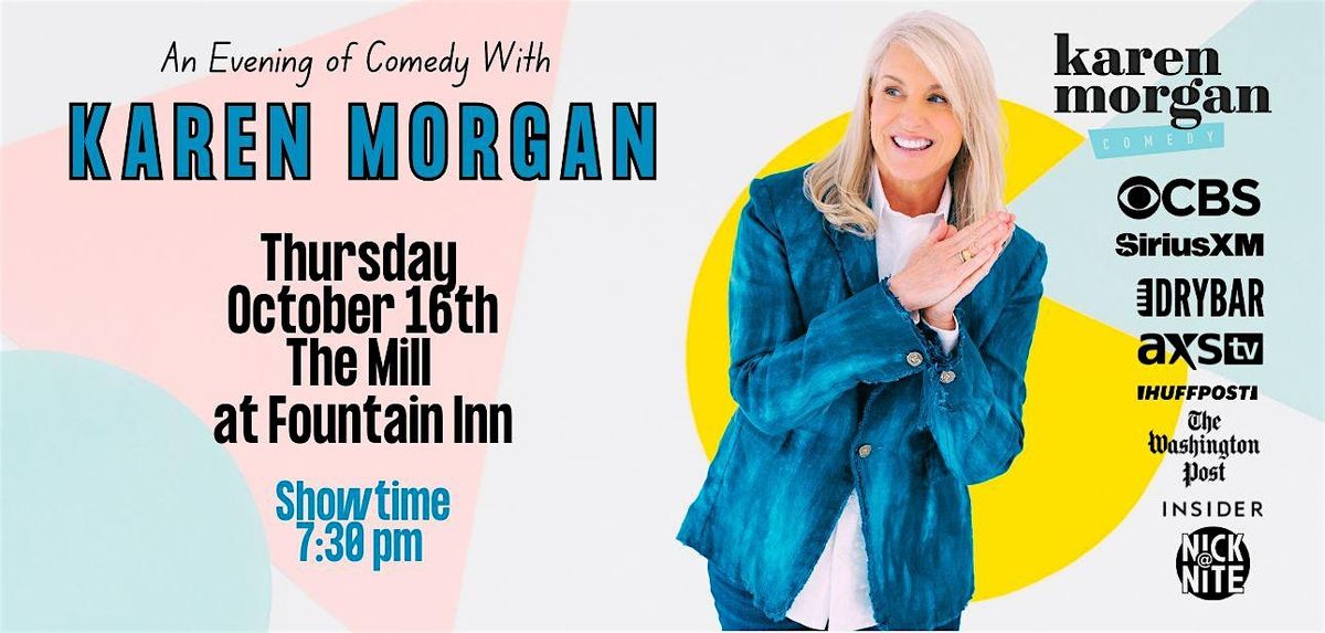 Laughter Conquers Alzheimer's - An evening of comedy with Karen Morgan