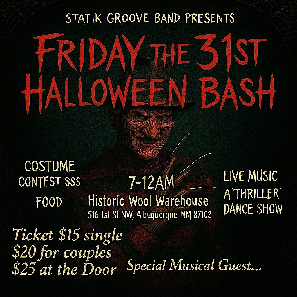 Friday The 31st Halloween Bash