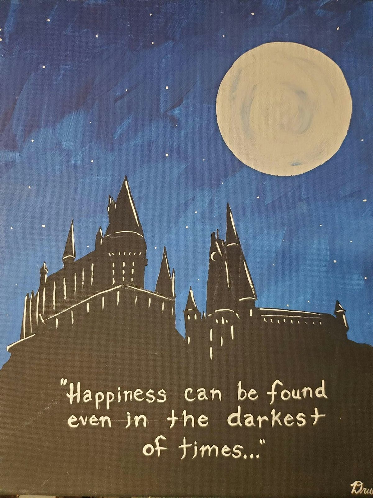 Meeple Masterpieces Painting Night: Wizard's Castle