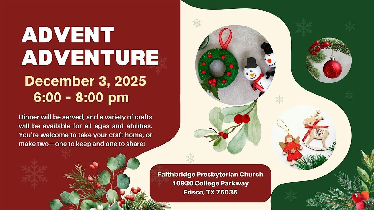Advent Adventure - Holiday Crafts