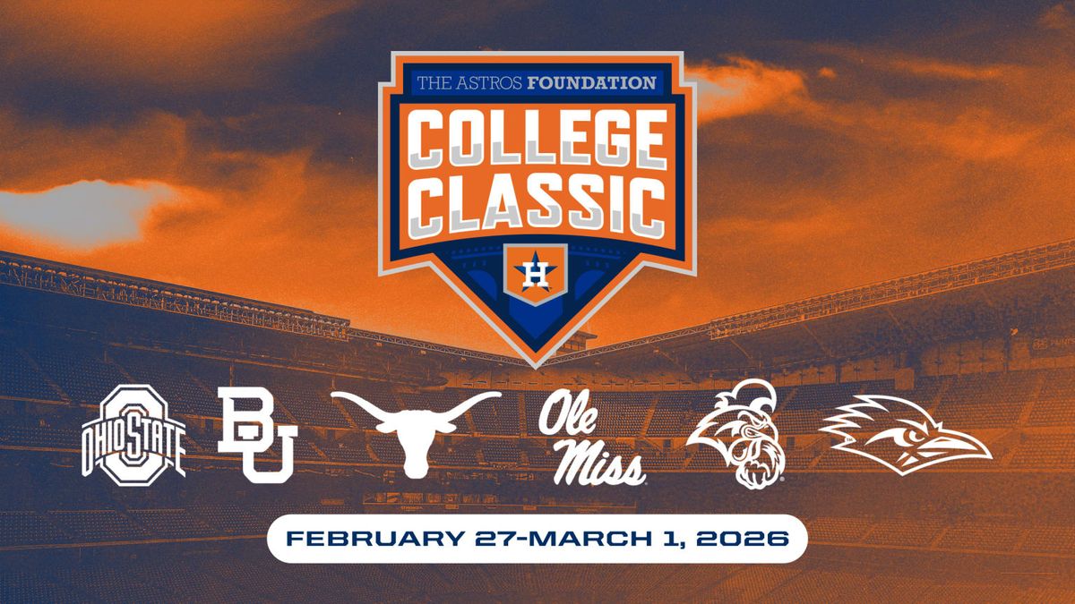 Astros Foundation College Classic -  3 Day Pass at Daikin Park