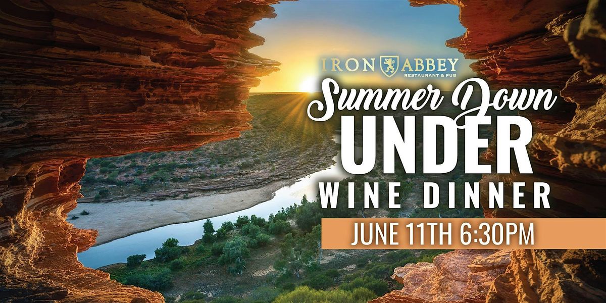 Summer Down Under Wine Dinner