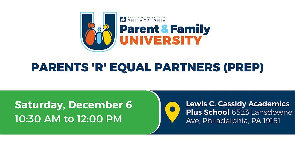 Parents 'R' Equal Partners (PREP)