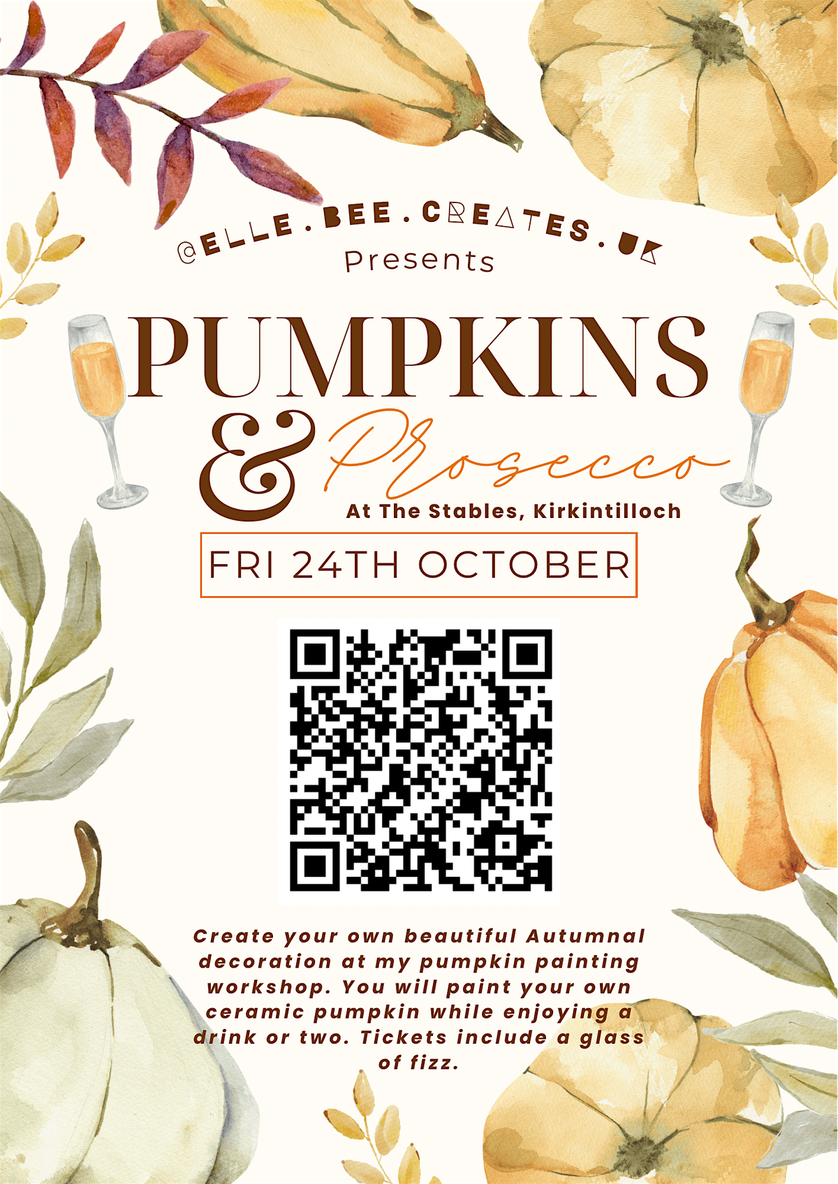 Pumpkins and prosecco