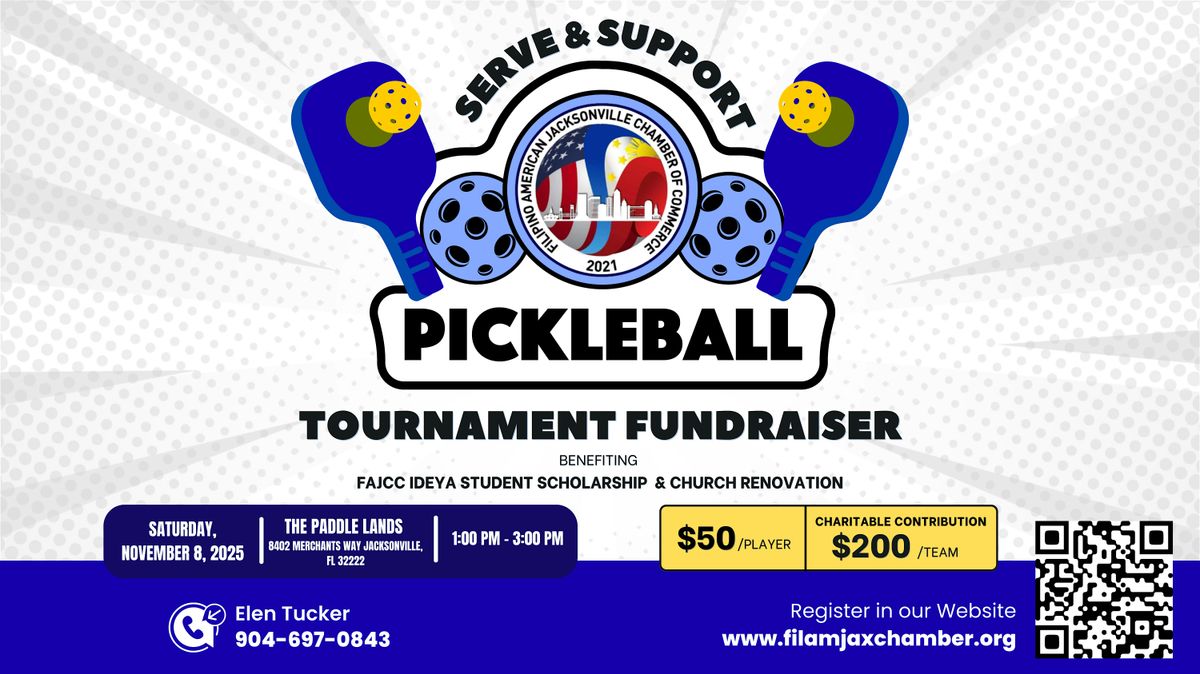 FAJCC Pickleball Tournament Fundraiser
