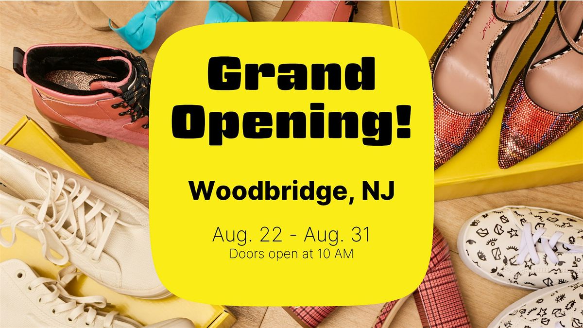MASSIVE SHOE SALE in Woodbridge, NJ | Warehouse Sale Pop-Up Shoe Store