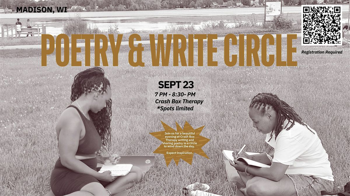 September Poetry & Write Circle