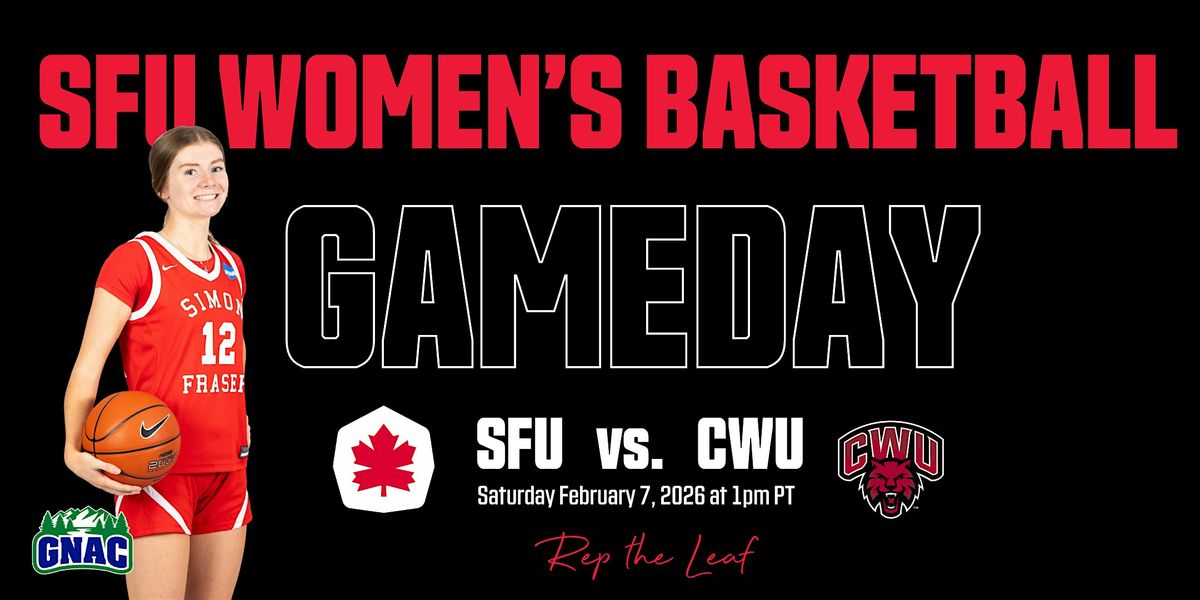 SFU Women's Basketball vs. Central Washington University