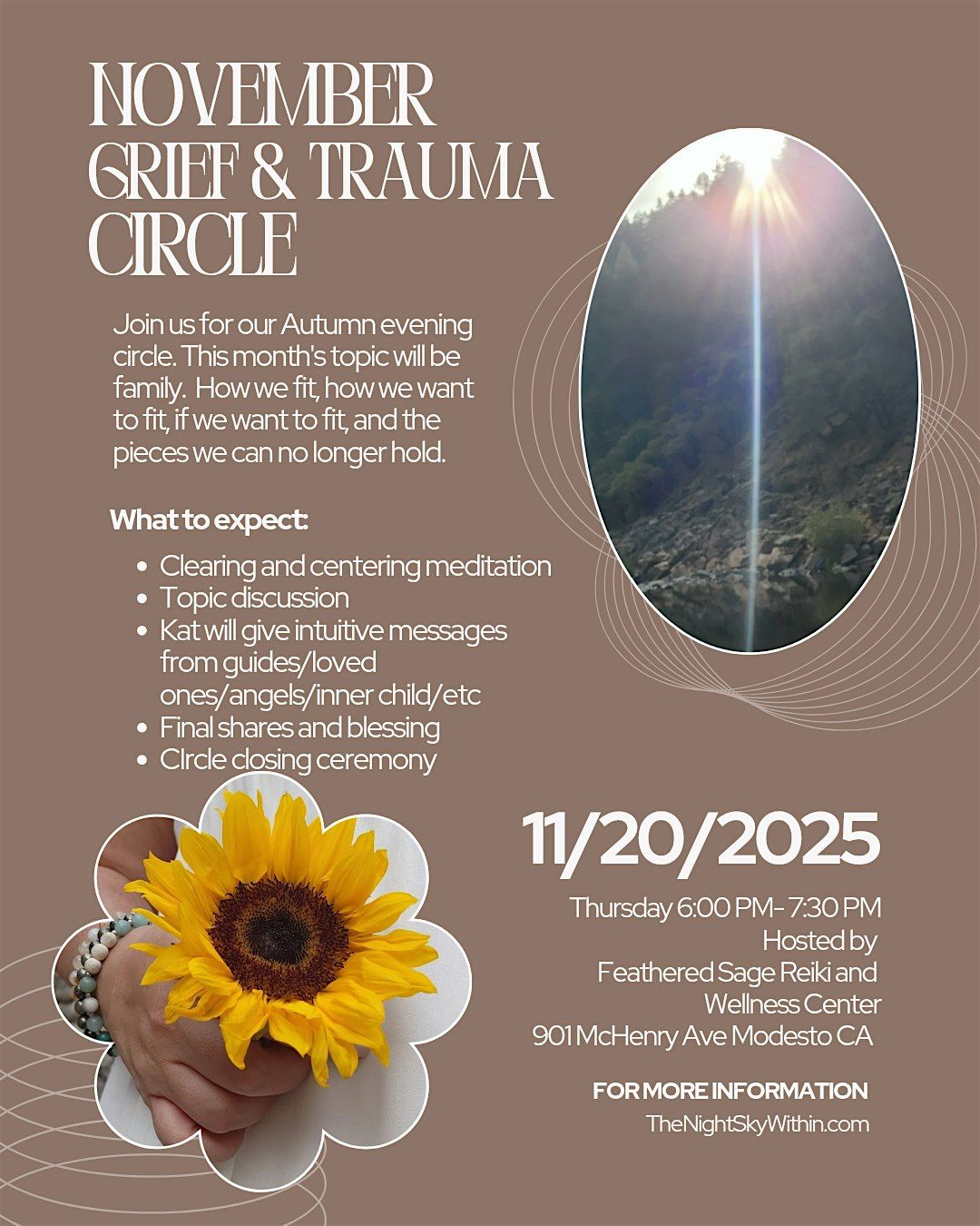 November Grief and Trauma Circle