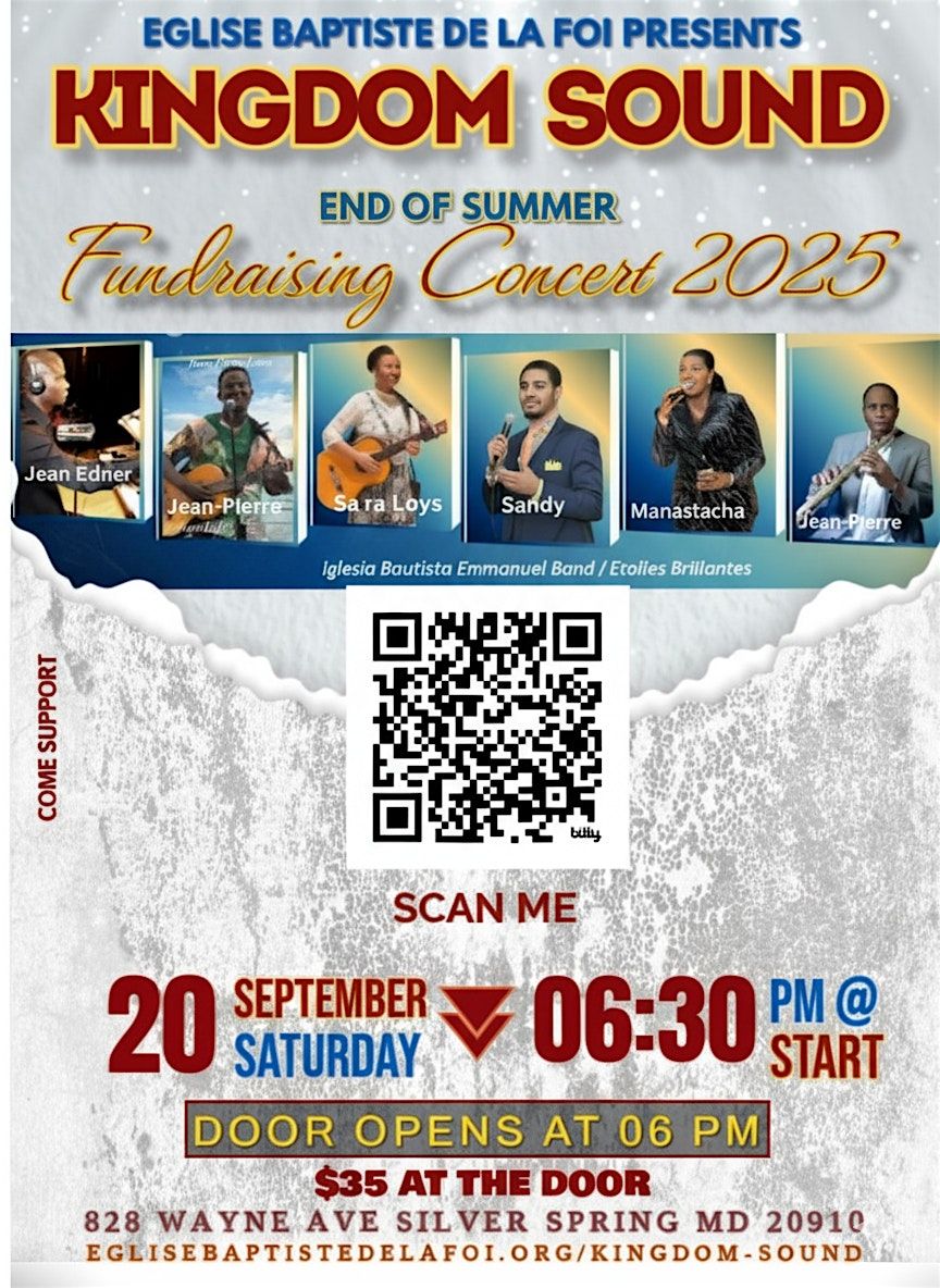 End of Summer-KINGDOM SOUND: Sowing into Christ\u2019s Mission in Silver Spring