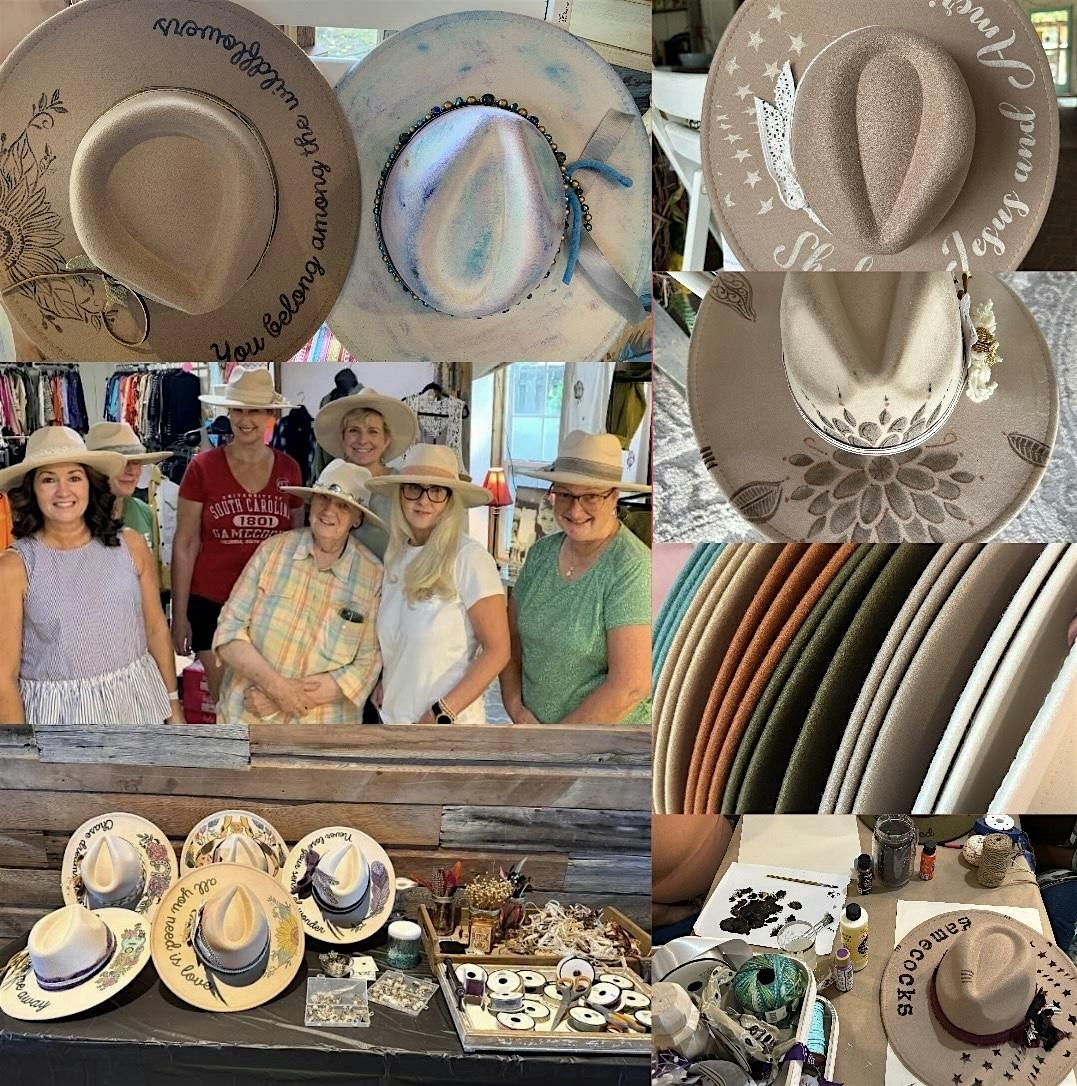 Painted Hat Class...custom made by you!