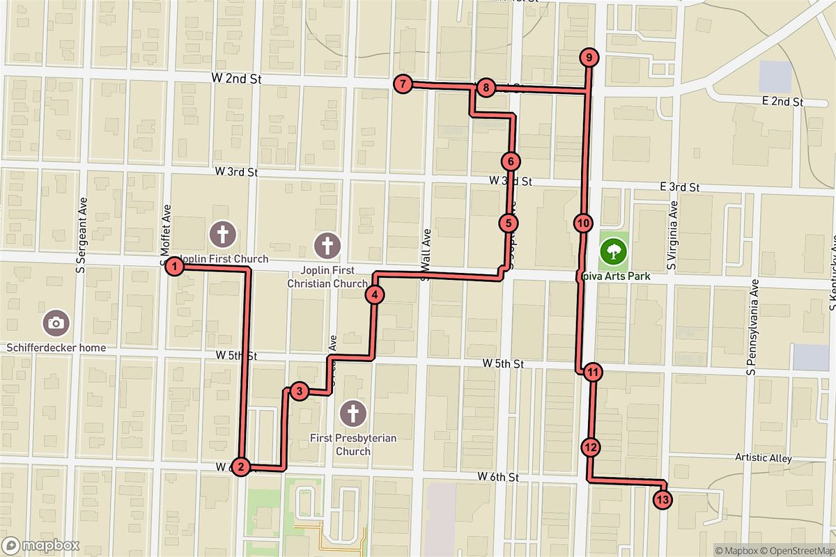 Joplin Audio Tour: Echoes and Icons of West Joplin\u2019s Golden Age