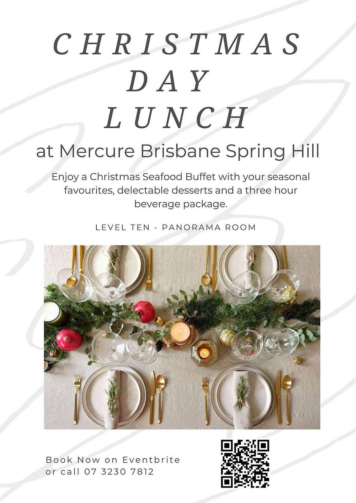 Christmas Day Seafood Buffet Lunch