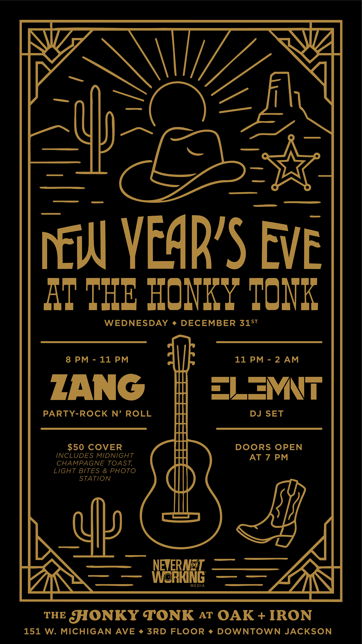 New Years Eve at the Honky Tonk