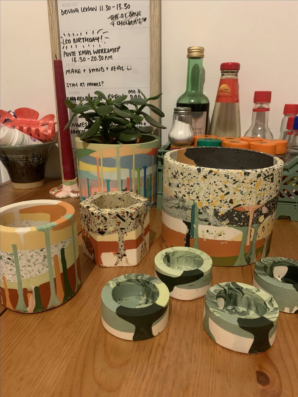 The Mix + Match Workshop - Creative Jesmonite Class w\/ Objectify