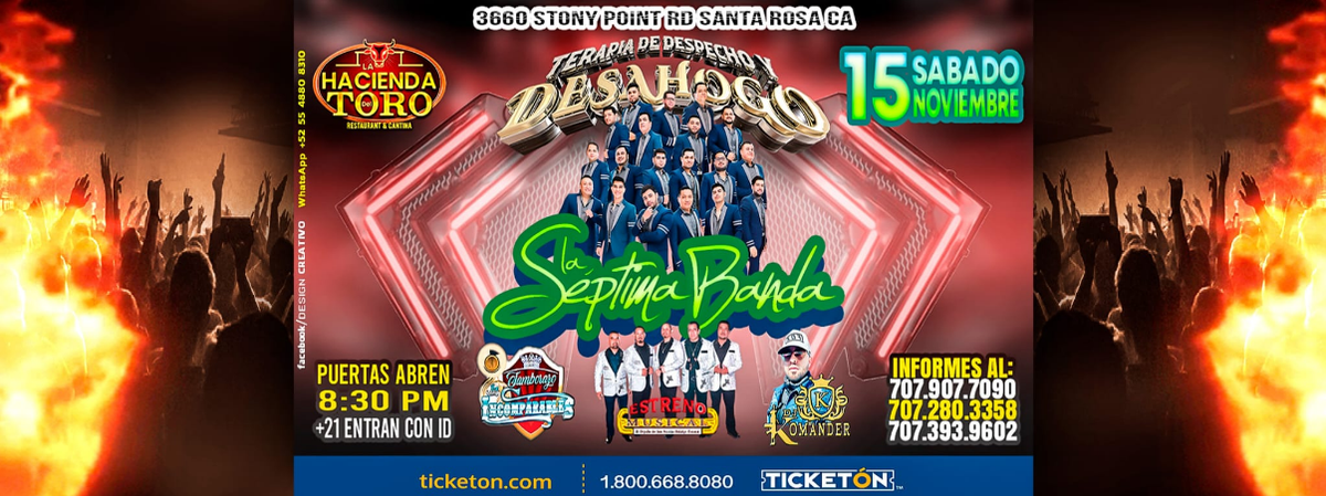 LA SEPTIMA BANDA, ESTRENO MUSICAL & MAS
