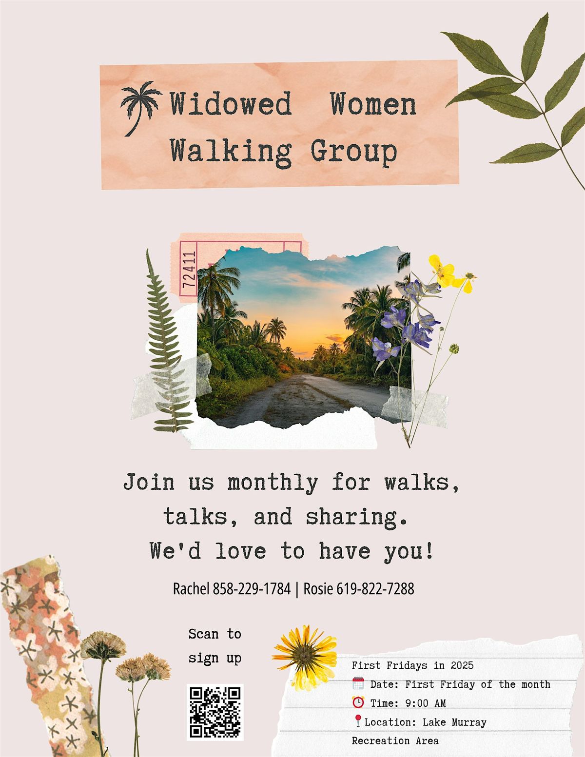 Widowed Women Walking