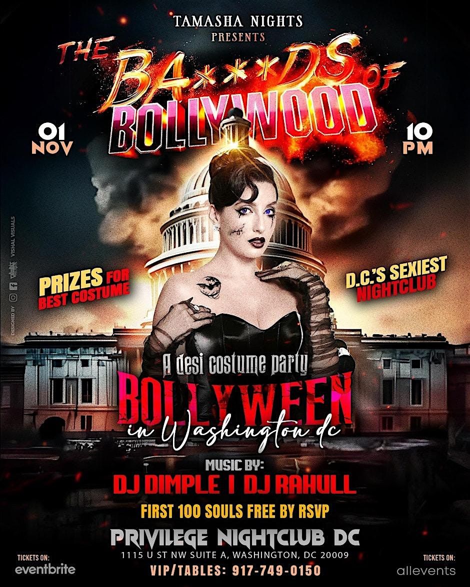 Blue Glove Hospitality: #1 DC'S HALLOWEEN BOLLYWOOD BASH 2025 | PRIVILEGE