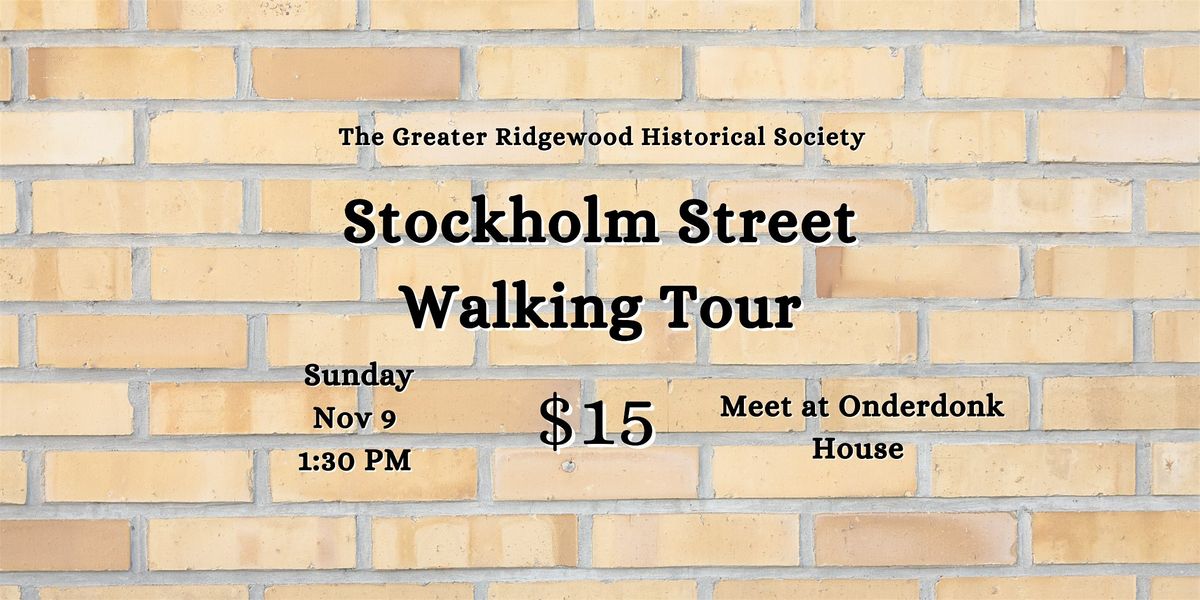 Stockholm Street Walking Tour