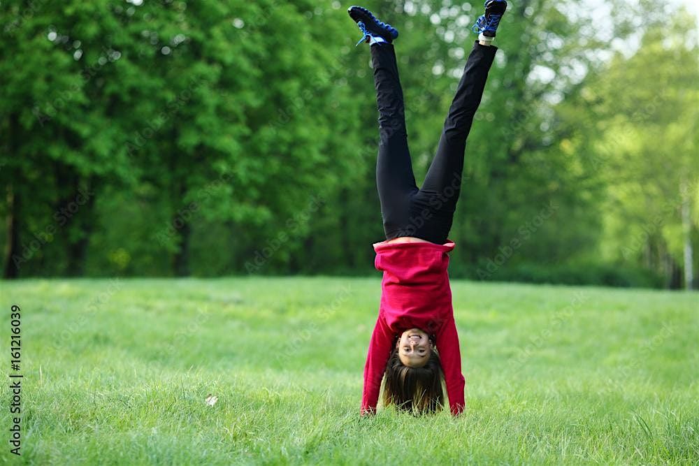 Outdoor Handstand Practice