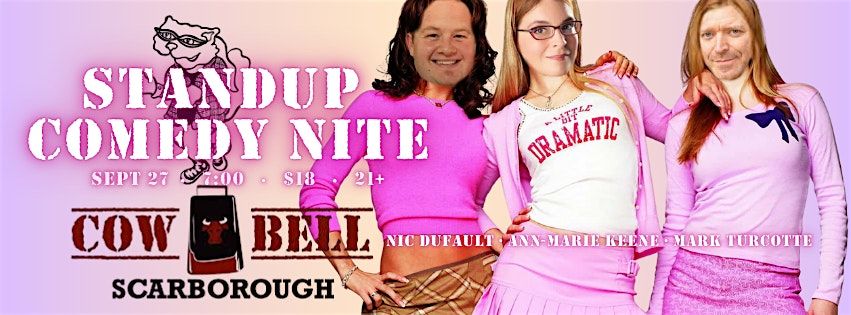 Cat's Meow Comedy at Cowbell Scarborough