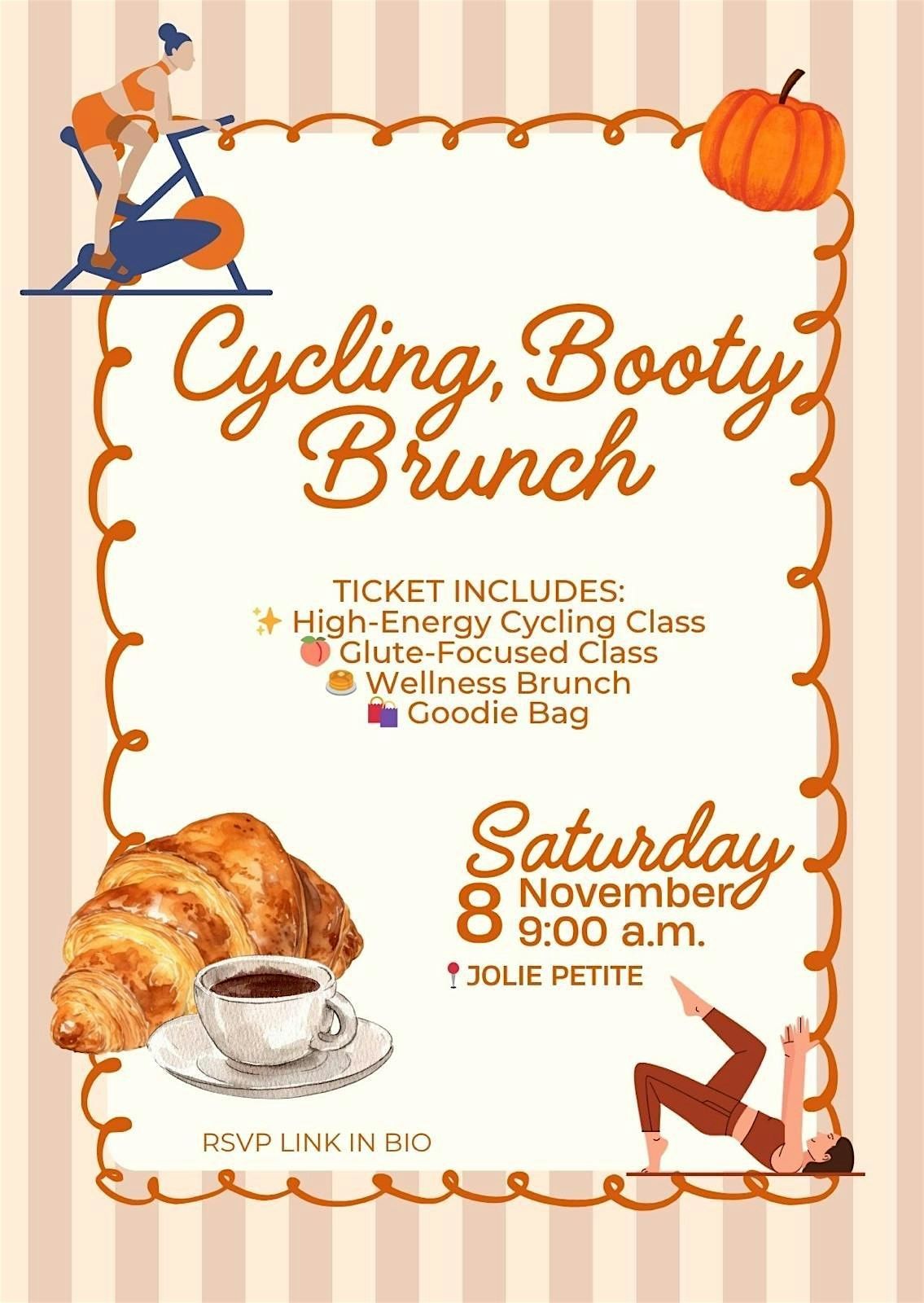 Cycling, Booty, & Brunch!