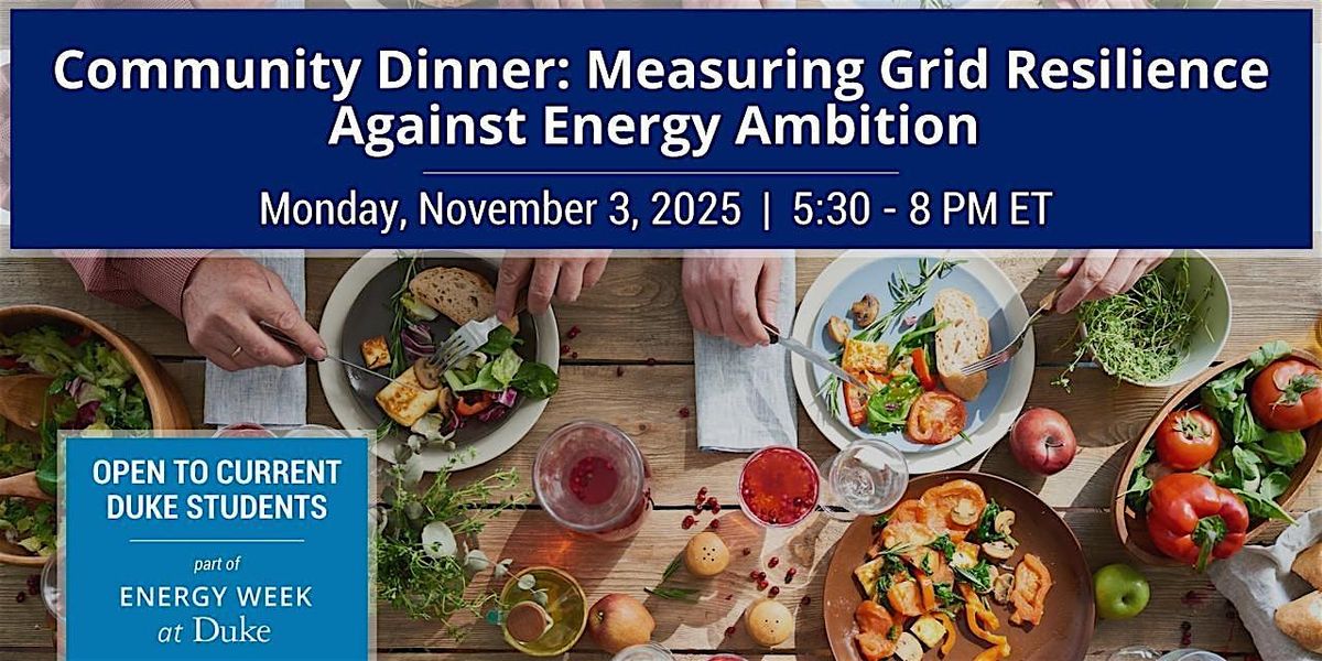 Community Dinner: Measuring Grid Resilience Against Energy Ambition