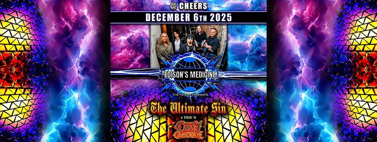 Edison's Medicine \/ Ozzy  Osborne Tribute Night @ Cheers