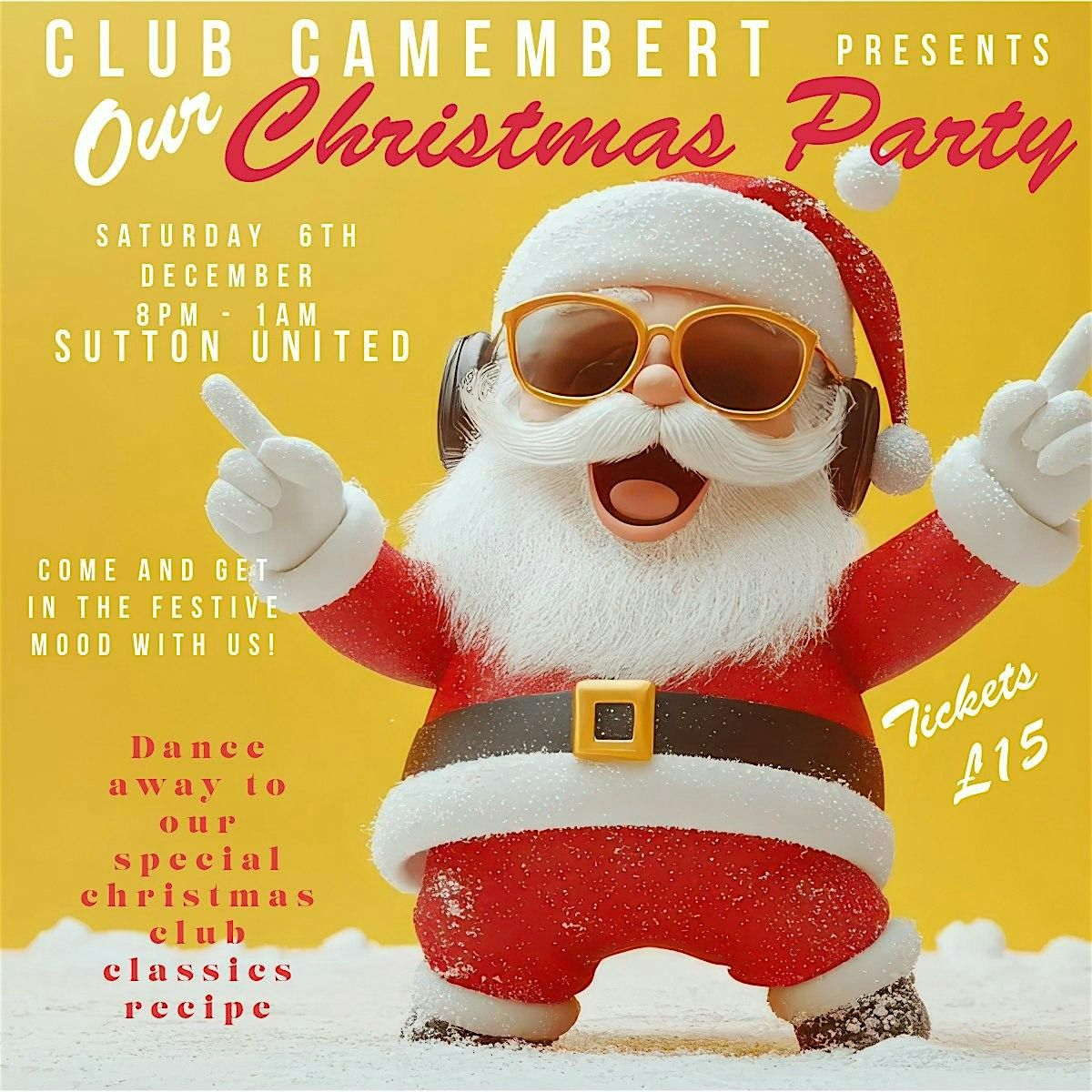 Club Classics Christmas Party With Club Camembert