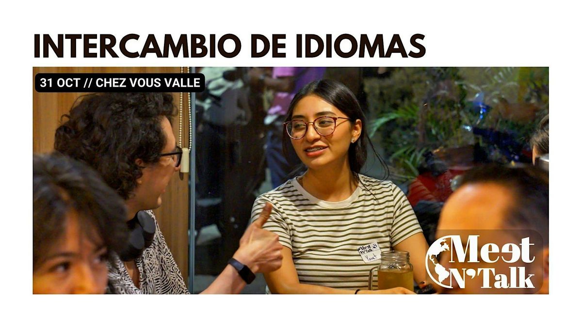 Meet & Talk \u2013 intercambio de idiomas y cultura.