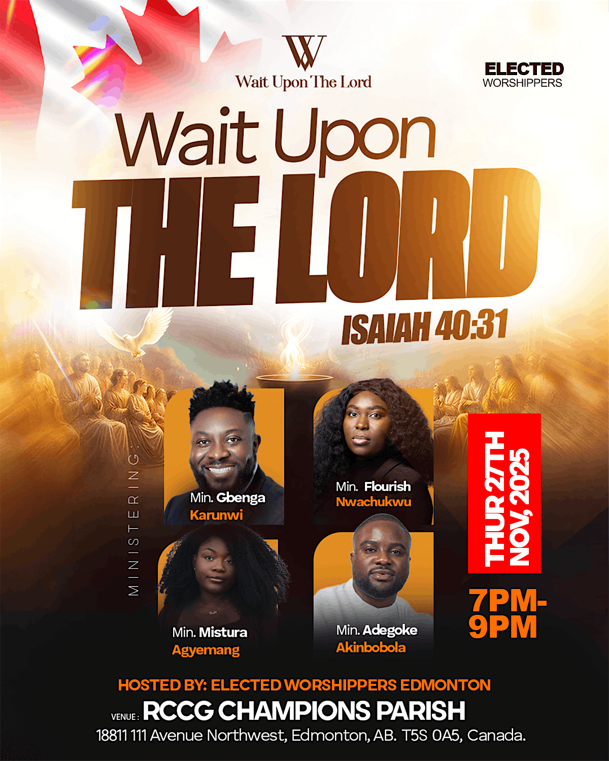 Wait Upon The Lord-Edmonton