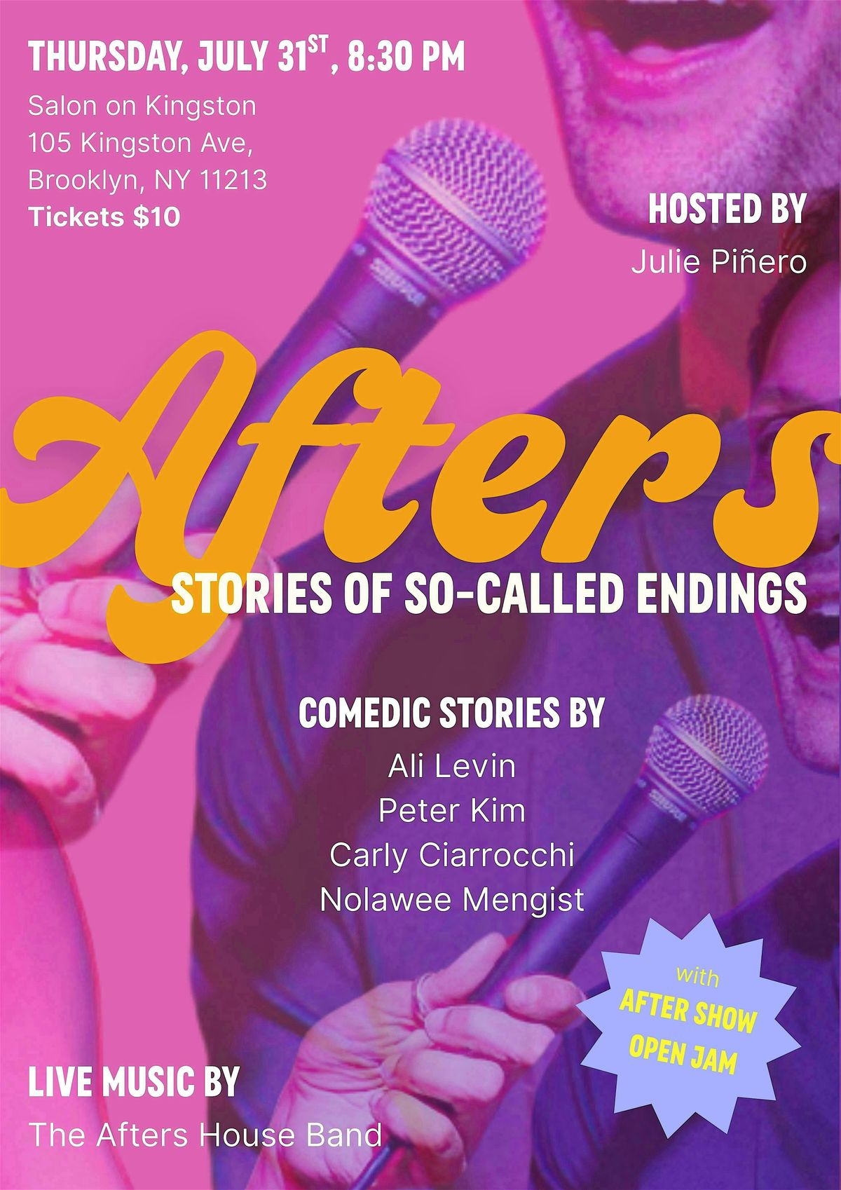 Afters: Stories of So-Called Endings