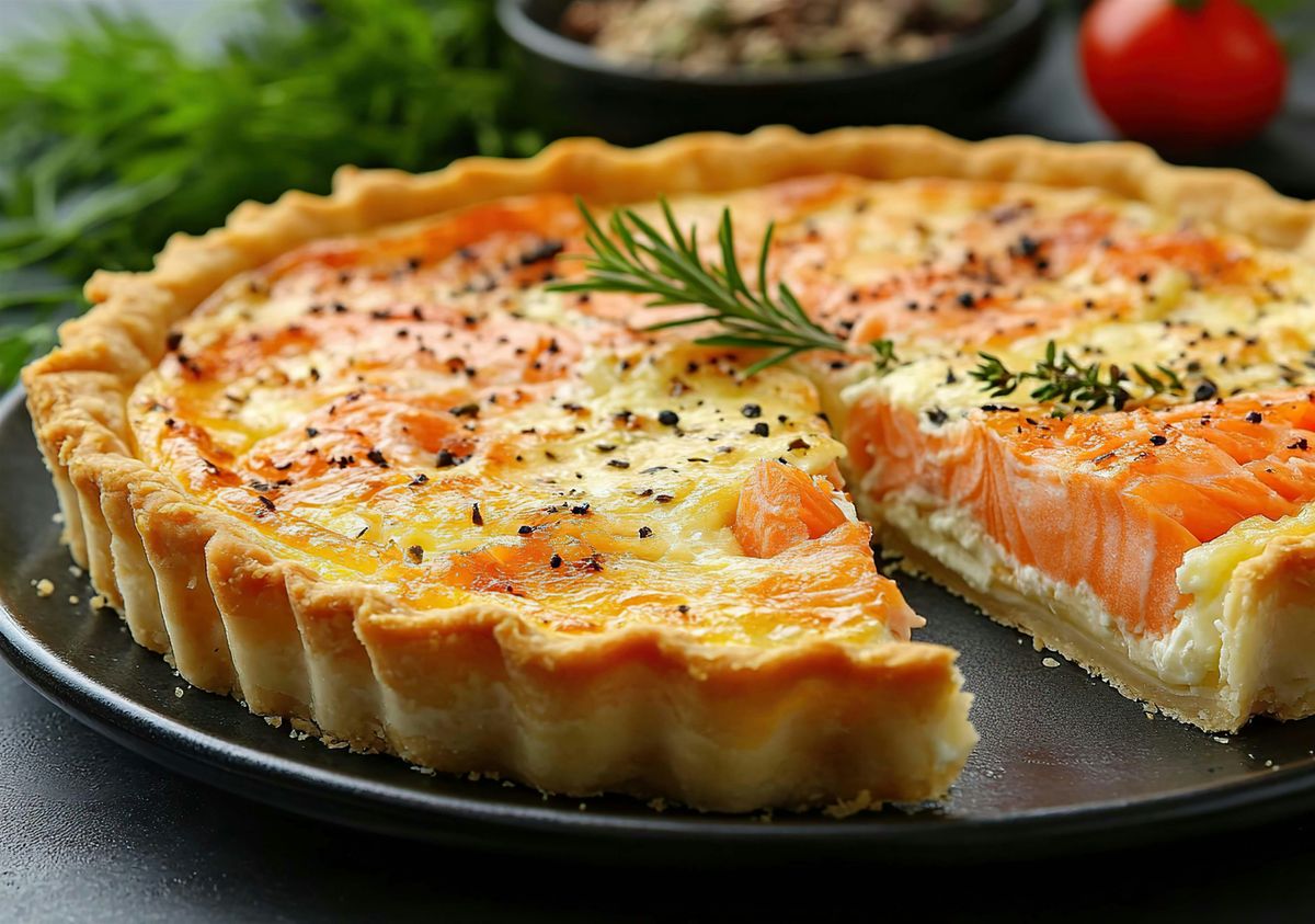 Cooking class - Brunch: Salmon quiche, Asparagus - BYOB