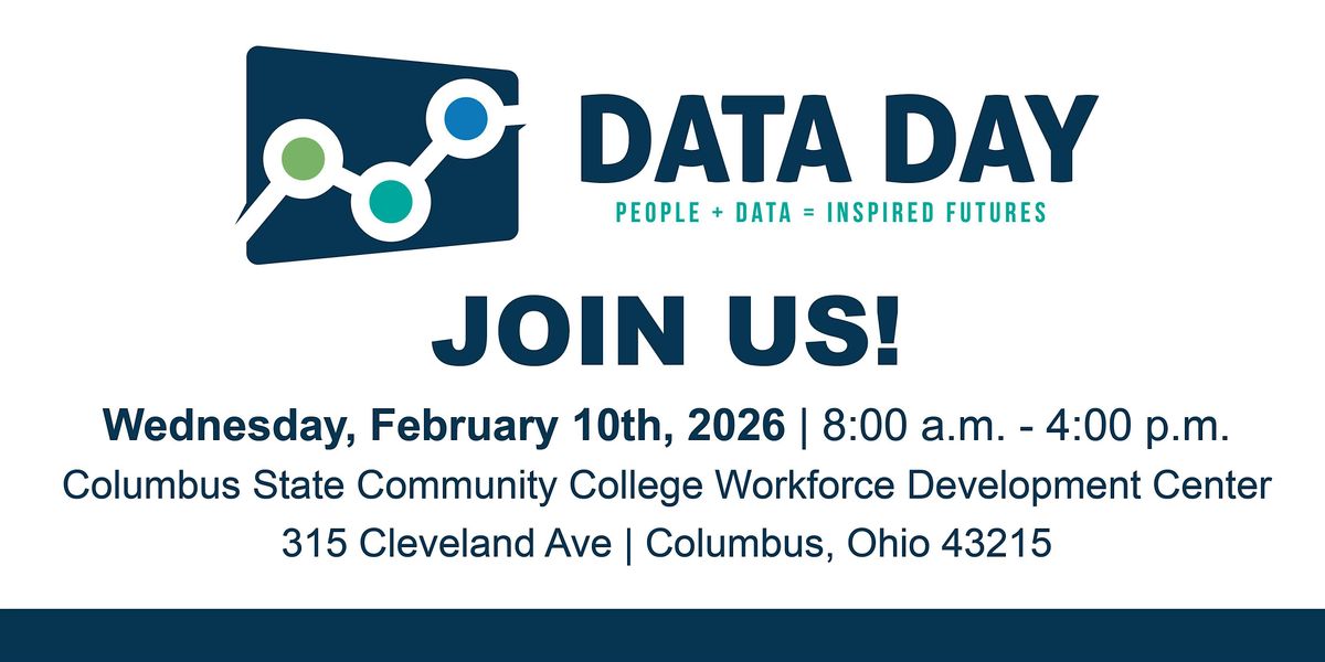 2026 Data Day: People + Data =  Inspired Futures
