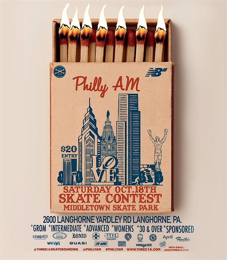 PHILLY AM FALL SKATE CONTEST 2025