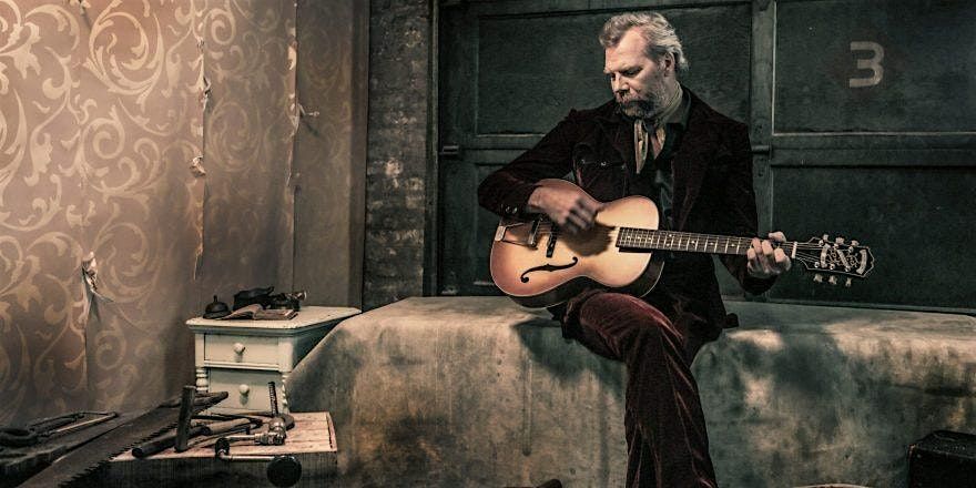Tim Bluhm (Mother Hips) Solo at Della Fattoria Cafe in Petaluma