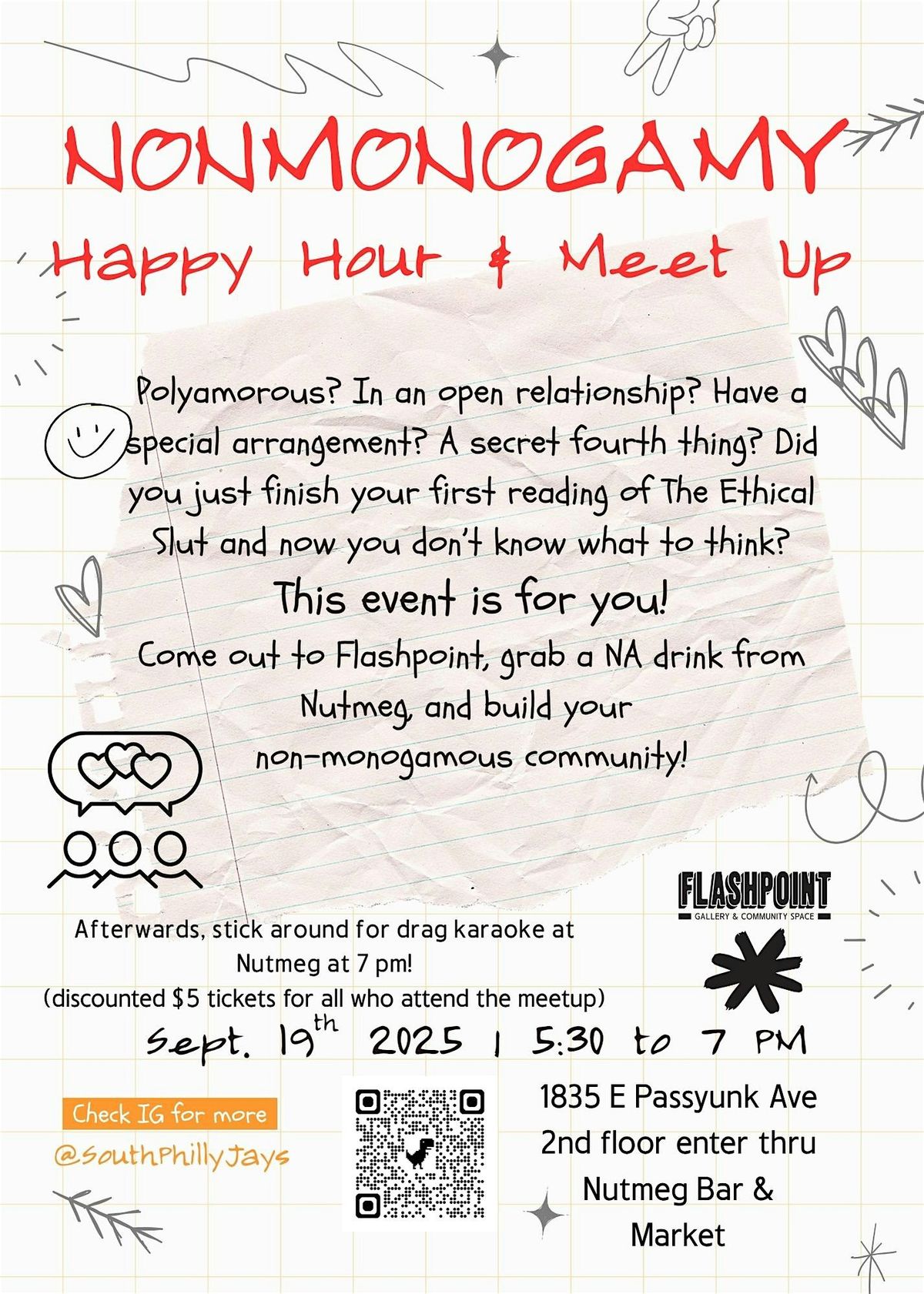 Nonmonogamy Happy Hour & Meet Up