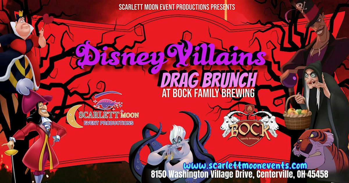 Disney Villans Drag Brunch