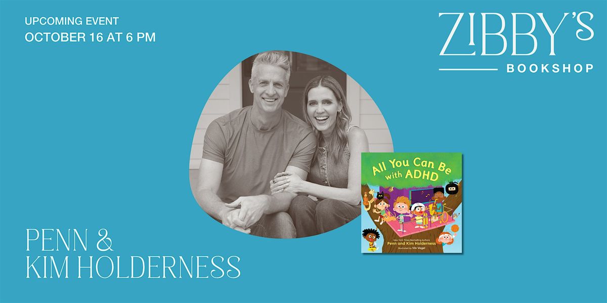 Author event! Penn & Kim Holderness