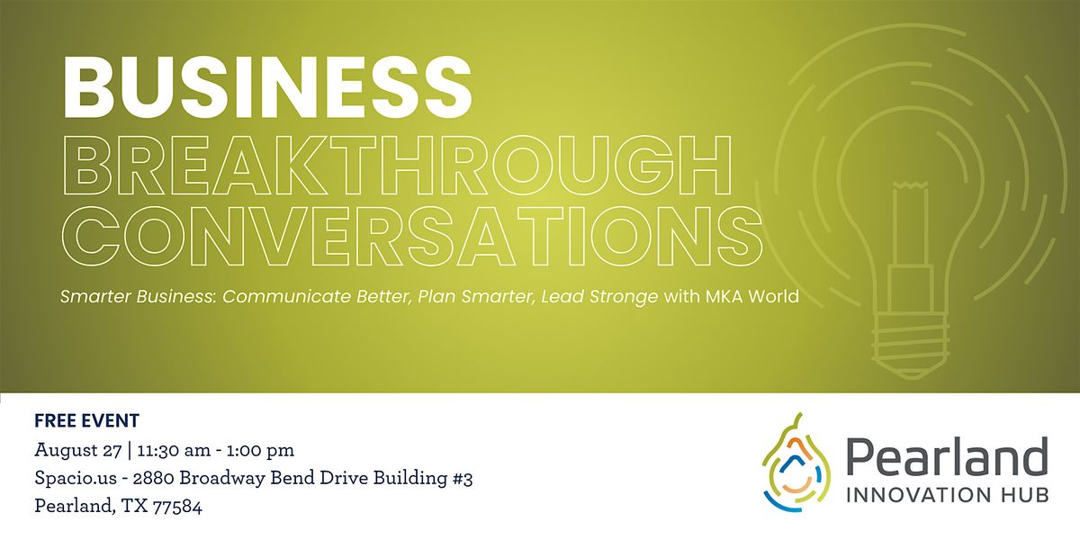 Business Breakthrough Conversation with MKA World